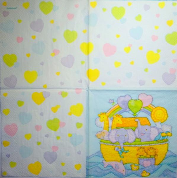 061 Baby - 2 lagig - Amscan